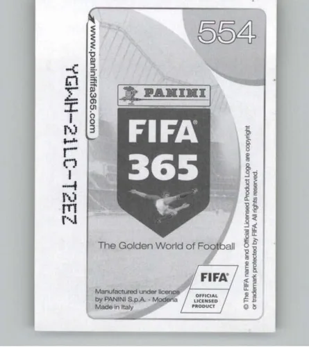 Vista 2 de Calcomanías de Panini FIFA 365 2016-17 #554 Andres D'Alessandro River Plate - Adhesivo oficial de álbum de fútbol en estado crudo (NM o mejor)