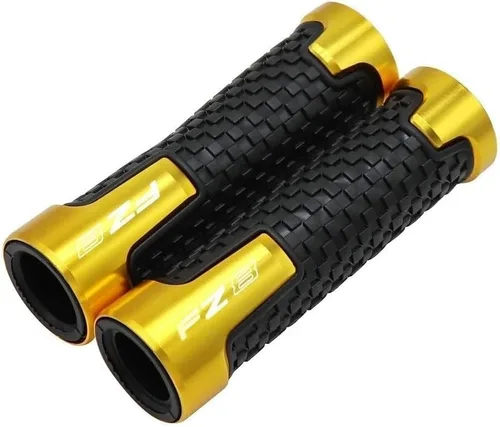 Vista 7 de Antideslizante manillar agarre cubre 7/8 "0.866 in CNC aluminio motocicleta mango agarres agarre para FZ8 FZ 8 2010 2011 2012 2013 2014 2015 2016
