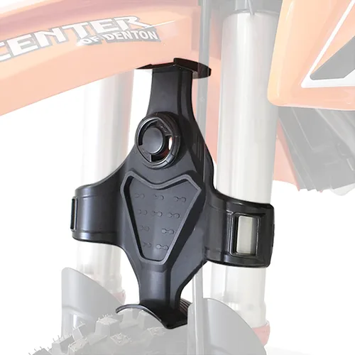 Vista 3 de Protector de horquilla de motocross, soporte de horquilla delantera de plástico para motocross, protector de transporte de motocross, protector