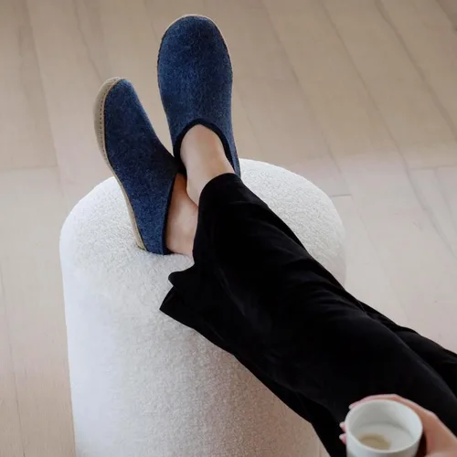 Vista 8 de Glerups Pantuflas modelo B para mujer