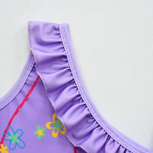 Vista 5 de Trajes de baño de moda para niñas en 3D, bonitos gráficos de dibujos animados para niños