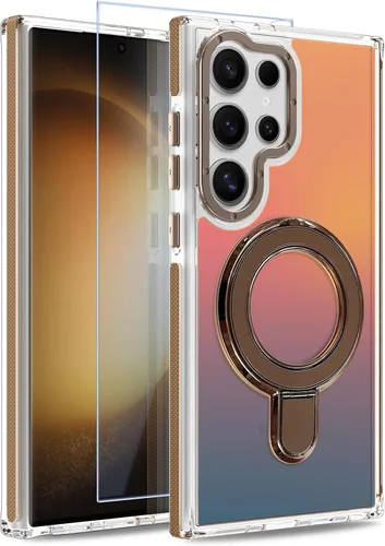 Vista 191 de Funda magnética para Google Pixel 10 Pro XL [compatible con Magsafe] [bonito diseño fluorescente de moda] a prueba de golpes, delgada, translúcida