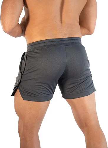 Vista 5 de CEHT Pantalones cortos deportivos para hombre de secado rápido culturismo pantalones cortos de entrenamiento para hombre pantalones cortos