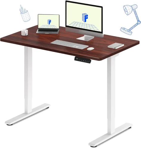 Vista 34 de FLEXISPOT Escritorio eléctrico de pie E3 con motor doble, 48 x 24