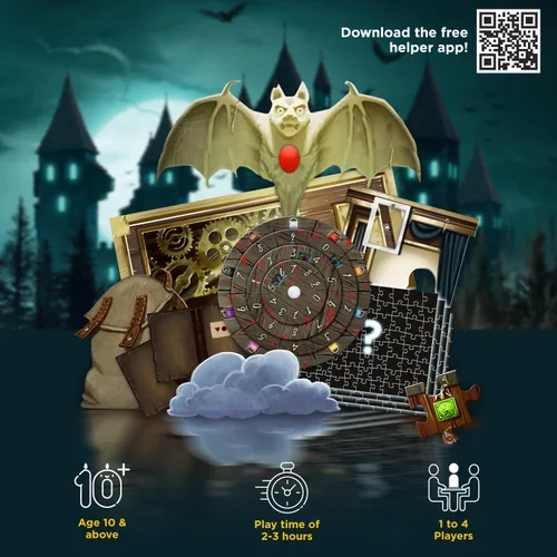 Vista 2 de EXIT: Nightfall Manor (con rompecabezas) EXIT: The Game – Un juego de Kosmos Familia-Amigable Experiencia de Escape Room en casa basada