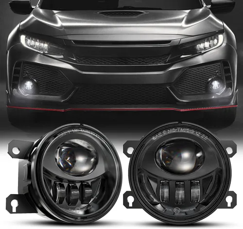 Vista 13 de Conjunto de luces antiniebla LED DRL para Dodge Ram 1500/2500/3500