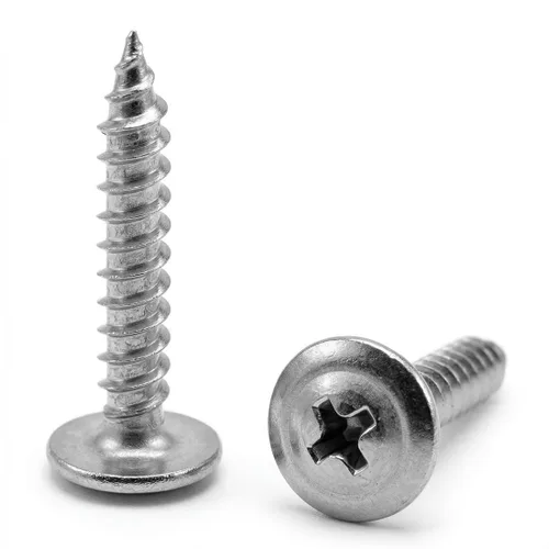 Vista 9 de BCP Fasteners 10 unidades de tornillos Phillips modificados con cabeza de armadura de acero inoxidable 304 de #8 x 1” para madera (BCP1261)