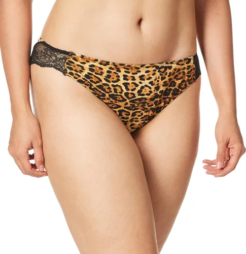 Vista 2 de Maidenform Women's Underwear Back, Tanga Lace Thong Panties (Retired Colors)