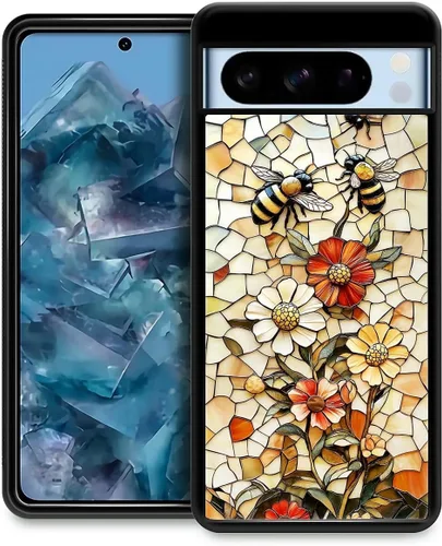 Vista 223 de Compatible con Google Pixel 4A 5G Mobile Case Creative Acrylic Back Panel Silicona Edge Case Slim Protección Especialmente para Google Pixel 4A 5G