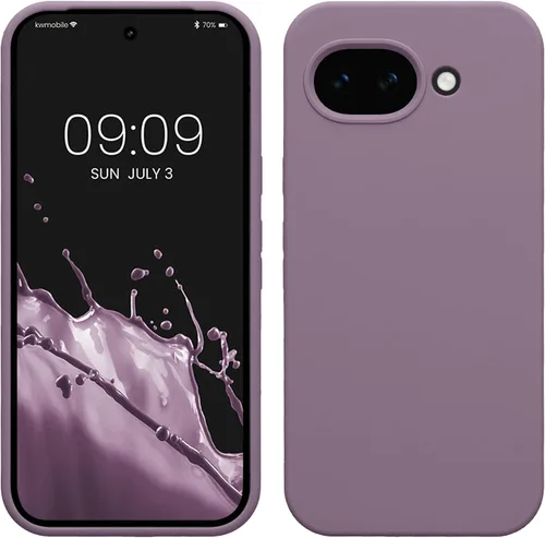 Vista 55 de kwmobile Funda Compatible con Google Pixel 6 Pro - Funda de teléfono de silicona TPU con acabado suave - Azul Arrecife