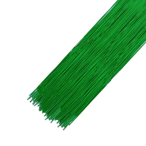 Vista 2 de Mandala Crafts Tallos de alambre floral verde de 16 pulgadas, calibre 18, paquete de 100 – Tallo de flor y alambre para manualidades para ramo