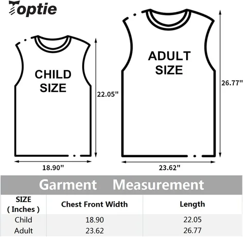 Vista 2 de TOPTIE Paquete de 12 camisetas de malla numeradasen blanco para practicar en