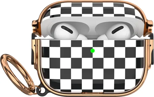 Vista 15 de Maxjoy Funda para AirPods 3 con cerradura, funda protectora rígida de 3ª generación para AirPod de 3ª generación para mujeres y hombres con llavero