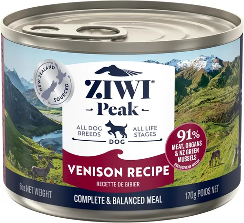 Vista 16 de ZIWI Peak - Comida enlatada para perros, completamente natural, alto contenido en proteínas, sin granos, con ingredientes limitados