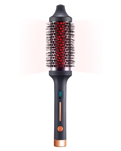 Vista 6 de Sutra Cepillo térmico – Cepillo redondo térmico ligero para peinar el cabello y soplar – Pantalla digital, apagado automático y tecnología iónica