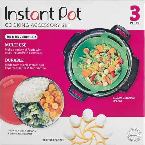 Vista 6 de Instant Pot Juego de cocina oficial, 3 piezas