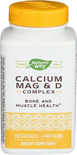Vista 10 de Suplemento de calcio, magnesio y vitamina D, de Nature's Way, 41420, 100, 1, 1
