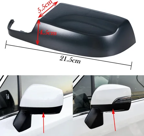 Vista 4 de Tapa de Cubierta Inferior del Espejo Retrovisor Lateral para Subaru Impreza Forester 2012-2018 91054AJ221 Izquierda