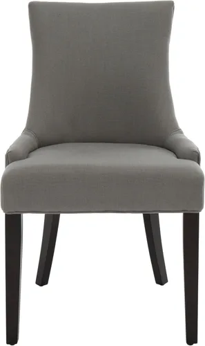 Vista 9 de Safavieh Mercer Collection Lester Navy/Espresso (juego de 2) Silla de comedor marino
