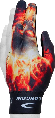 Vista 2 de Longoni Billar Pool CUE Guante Fancy Skull 2