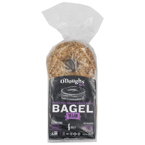 Vista 4 de O'Dough Thins - Bagels sin gluten, originales, 100 calorías bagels preslicados, 10.58 onzas [3 paquetes]