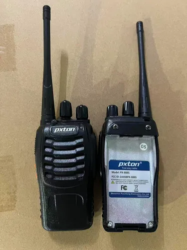 Vista 7 de pxton Radios bidireccionales de largo alcance para adultos con auriculares, Walkie Talkies de 16 canales de mano de 2 vías Radio recargable