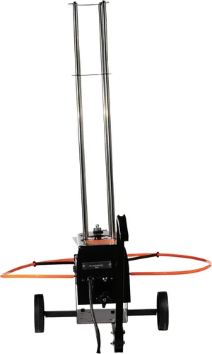 Vista 4 de Do All Outdoors Raven - 75 Clay Automatic Clay Pigeon Thrower - Portable Skeet Thrower Machine with 25 ft Foot Pedal Activation Cord