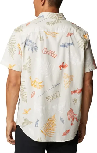 Vista 2 de Columbia Men's Rapid Rivers Printed Short Sleeve Shirt