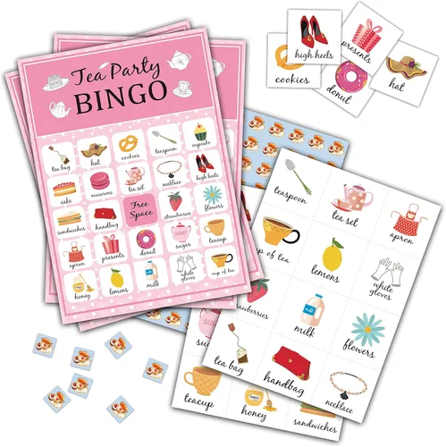 Vista 5 de Juego de bingo de playa, juegos de fiesta temática de verano tropical con 24 jugadores, actividades de suministros hawaianos, recuerdos de fiesta