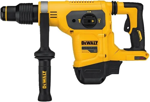 Vista 4 de DEWALT Taladro de martillo inalámbrico de 60 V MAX, 1-9/16 pulgadas, solo herramienta (DCH481B)