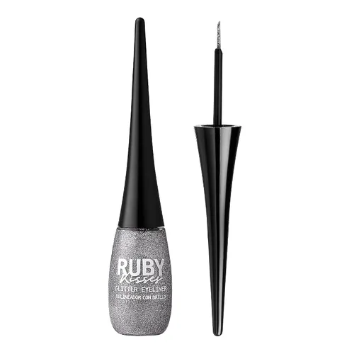 Vista 7 de Ruby Kisses Delineador de ojos Eye Bling Glitz N' Black
