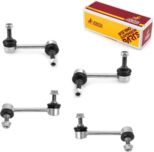 Vista 108 de Metrix Premium Chassis Parts - Kit de 4 piezas de barra estabilizadora delantera y trasera con enlace de extremo de barra estabilizadora para Ford