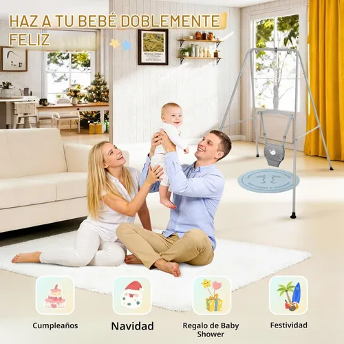 Vista 8 de Saltador de bebé con soporte, gorilas para bebés de 6 a 24 meses