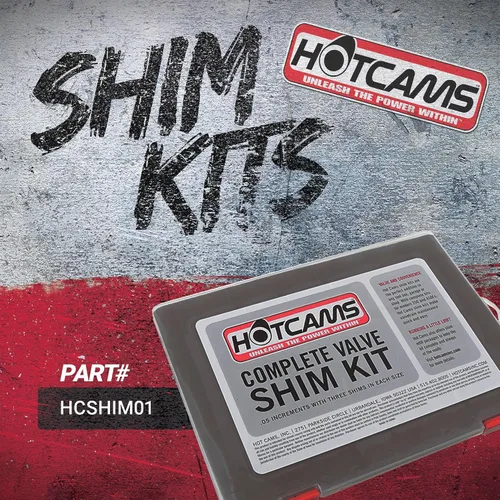 Vista 4 de Hot Cams, juego completo de espaciadores de 7.48 mm HCSHIM01 para Honda CRF Kawasaki KX Suzuki RMZ Yamaha WR YZ Dirt Bikes