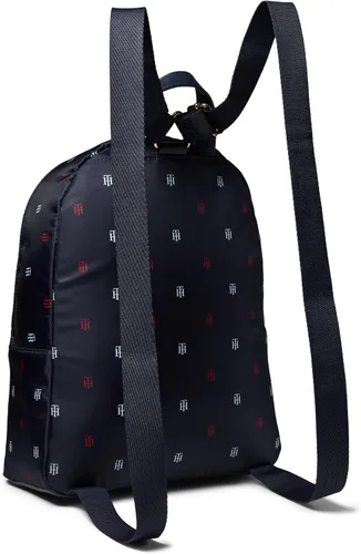Vista 2 de Tommy Hilfiger Alexis II Smalldome Mochila Serif Critter Nylon, Tommy Azul marinoTommy RojoMarfil, Alexis Ii Smalldome Mochila Serif Critter Nylon