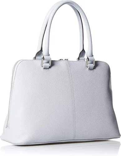 Vista 5 de Calvin Klein Blanche Pebble - Bolso de cuero para cúpula