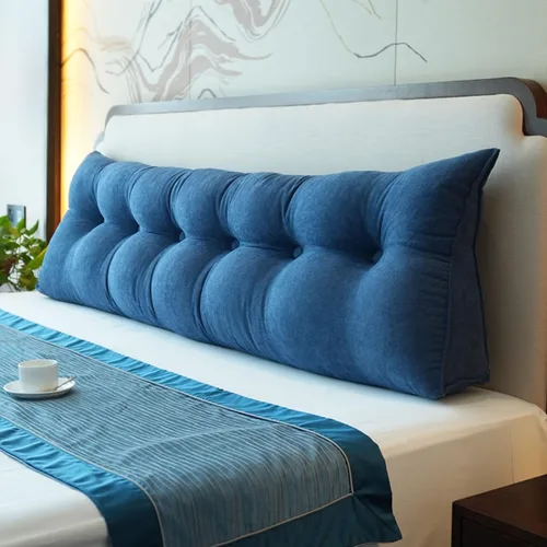 Vista 9 de Cojín de respaldo de lectura para cabecero, sofá cama, cabecera tapizada, almohada de cuña grande con soporte de espalda, almohada lumbar
