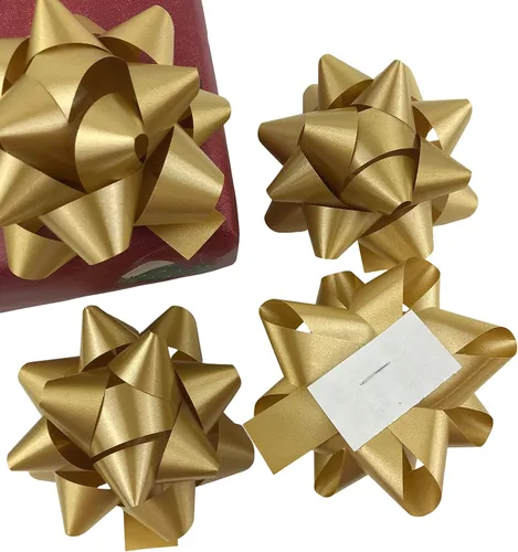 Vista 7 de MMvolesy Regalos de confeti de Navidad, cajas de estrellas, lazos de estrellas, esplendoreta, Navidad, día de San Valentín, lazos autoadhesivos