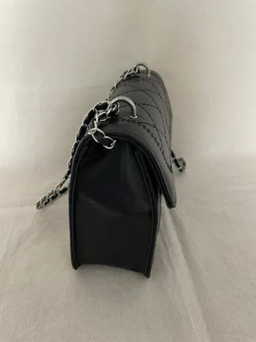 Vista 3 de Bolso de mano para mujer, bolso de hombro, bolso de moda, color negro, Negro, S
