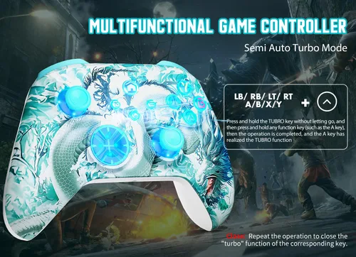 Vista 6 de Need to Upgrade LED Wireless Controller Replacement for Xbox One Controller, Custom Cool Flash Controller for Xbox, Xbox Series XS, Xbox One XS