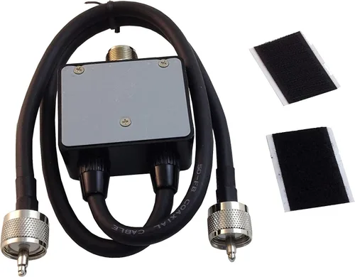 Vista 2 de Duplexor TW-72 SO-239-PL-259 (VHF)/PL-259 (UHF) con cable