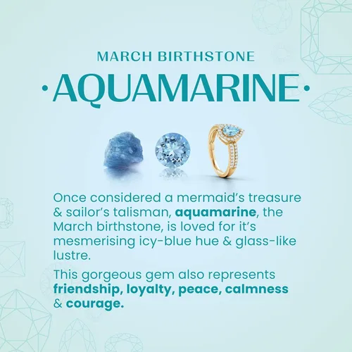 Vista 7 de Angara Collar con colgante solitario de aguamarina natural para mujer en plata 925, oro macizo de 14 quilates, platino 950 Regalo de joyería