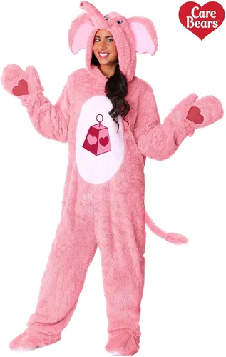 Vista 2 de Care Bears Cousins Disfraz de elefante de Lotsa para adultos
