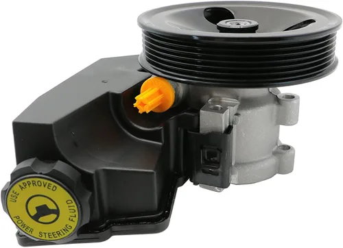 Vista 14 de Chefull Bomba de dirección asistida con polea Compatible con 2007 2008 2009 2010 2011 para Jeep Wrangler (JK) para 3.8L V6, bomba de asistencia