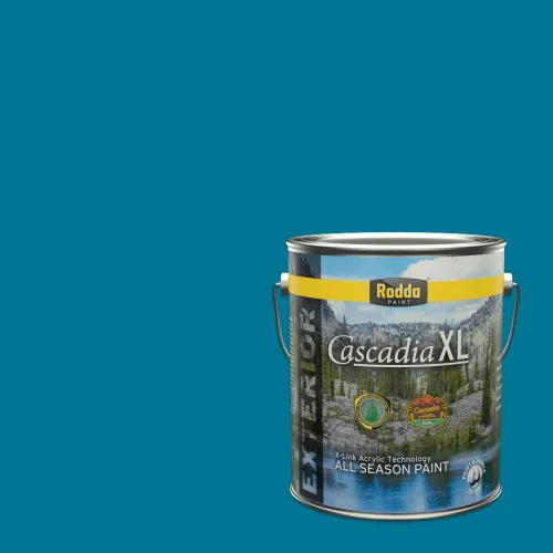 Vista 152 de Rodda Paint CASCADIA XL - Pintura satinada exterior e imprimación en uno, 1 galón, hoja de aloe