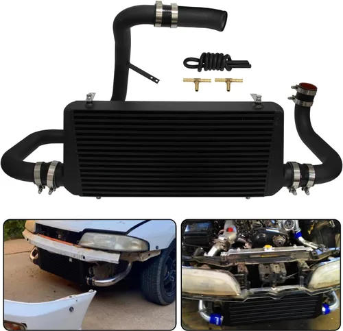 Vista 2 de Kit de intercooler para Nissan Skyline GT-R R32 HCR32 HNR32 RB20DET; R33 ECR33 GTS RB25DET; R34 ER34 GTT RB25DET, 1989-2001 Bolt On