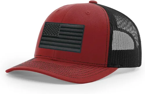 Vista 205 de Joe's USA Richardson 112 - Gorras de camionero con parche gráfico personalizado - Gorras estructuradas de cinco y seis paneles Richardson Premium
