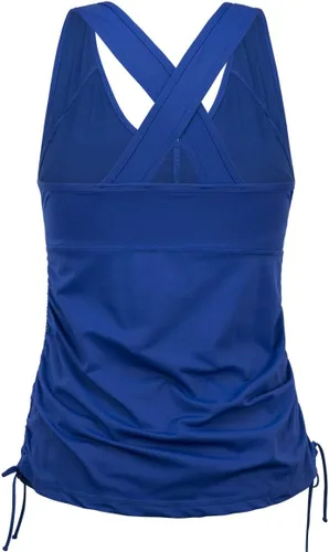 Vista 7 de UV Skinz Tankini de natación para mujer, protección solar FPU 50+, modesta camiseta sin mangas, parte superior de traje de baño, parte superior