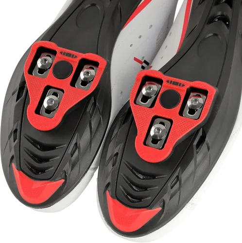 Vista 6 de CyclingDeal zapatos de ciclismo para bicicleta de carretera, placas para pedales universales con 9grados de flotación, compatibles con ARC Delta