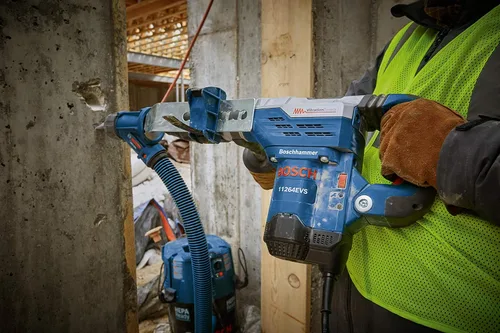 Vista 11 de BOSCH 11264EVS Martillo combinado SDS-Max de 1-5/8 pulgadas, modos de martillo giratorio y martillo, 13 amperios